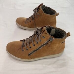 ECCO Soft 7 Tred Women 39 8 Brown GORE-TEX Waterproof Zip Boot 450163 | Gorpcore